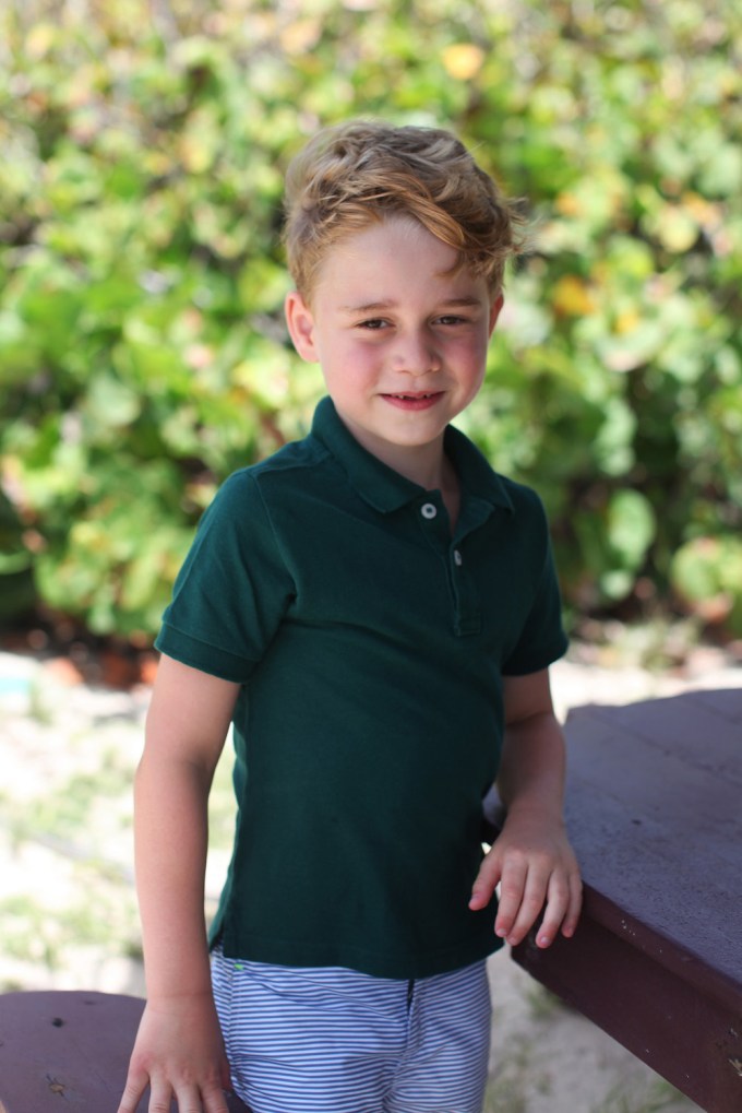 Prince George’ in a sixth birthday portrait