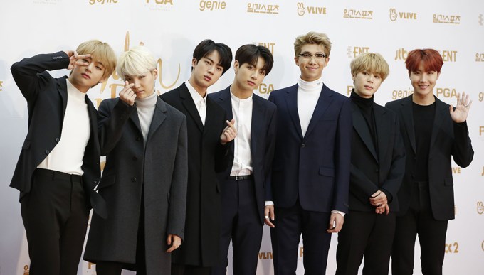 BTS at the 2018 Golden Disk Awards
