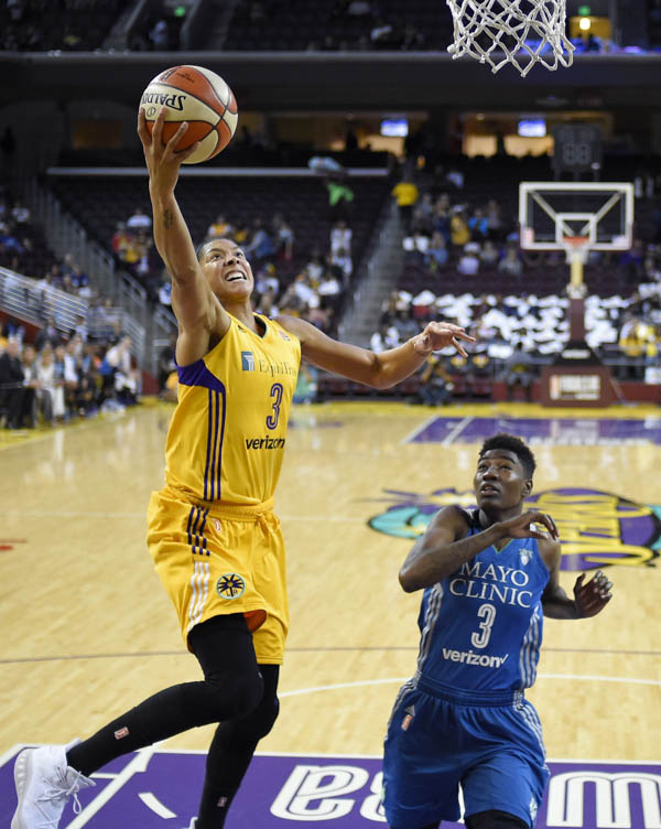 WNBA Finals Sparks Lynx Basketball, Los Angeles, USA – 14 Oct 2016