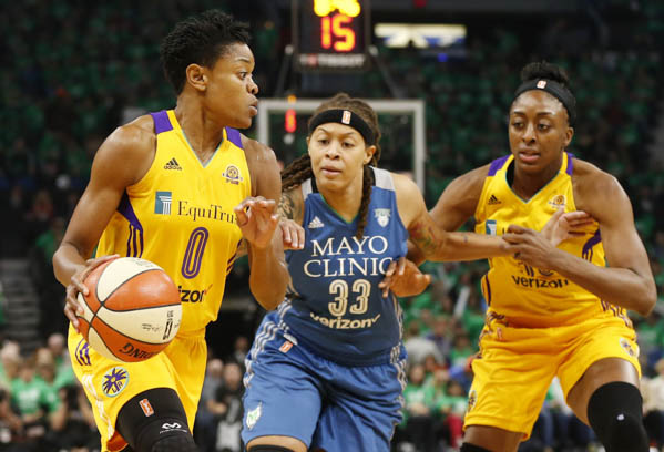 WNBA Finals Sparks Lynx Basketball, Minneapolis, USA – 20 Oct 2016