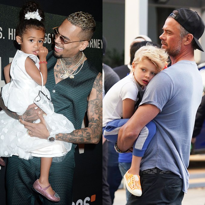 Celebrity Dads & Their Kids