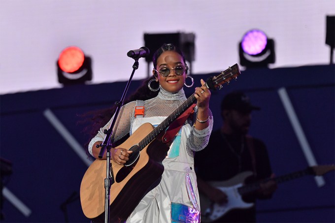 H.E.R. Performing At The 2019 Global Citizen Festival