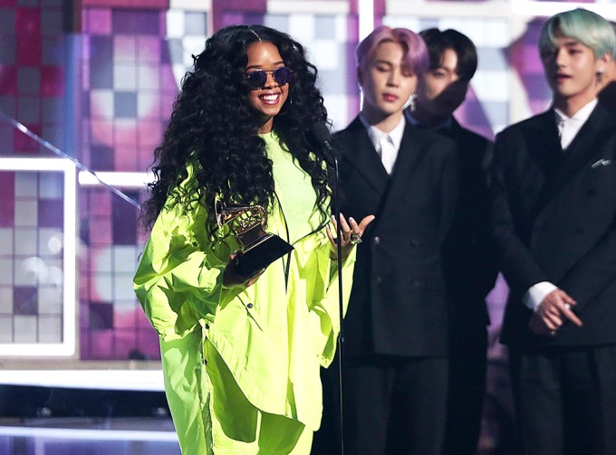 H.E.R. After Winning Big At the 2019 Grammys