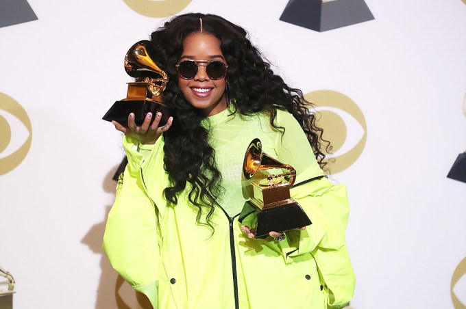 H.E.R. At The 2019 Grammy Awards