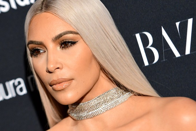 Kim Kardashian West At Harper’s Bazaar ICONS Party During New York Fashion Week
