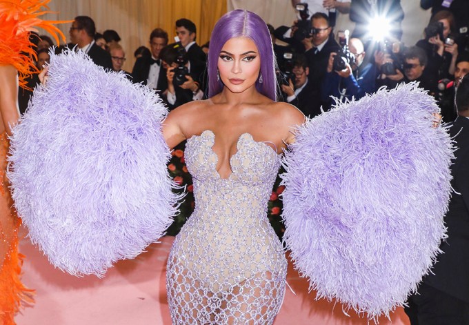 Kylie Jenner Arrives At The Met In 2019