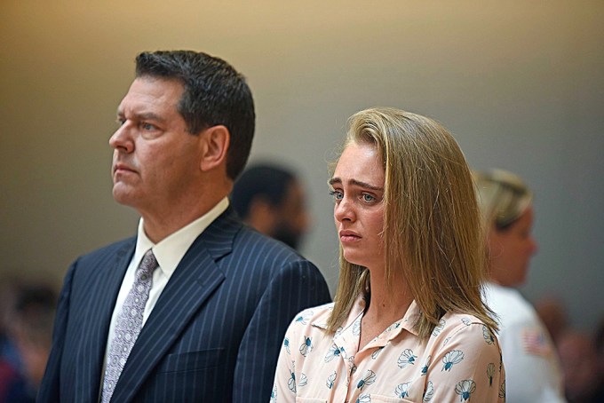 Michelle Carter & Her Lawyer Face The Judge