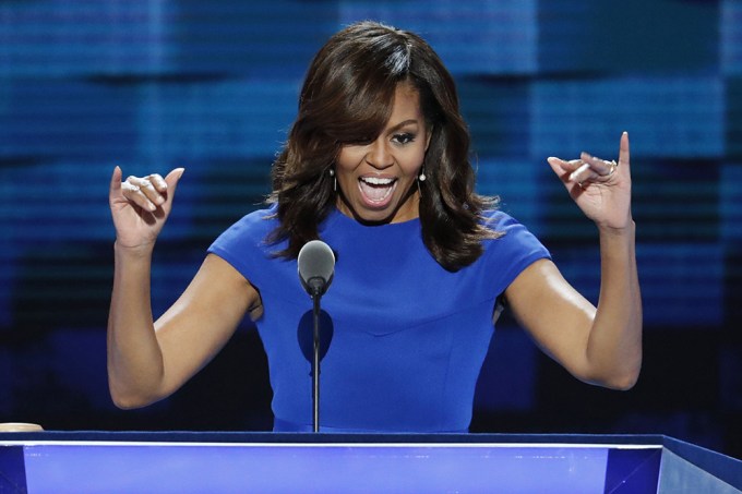 Michelle Obama At The Democratic National Convention