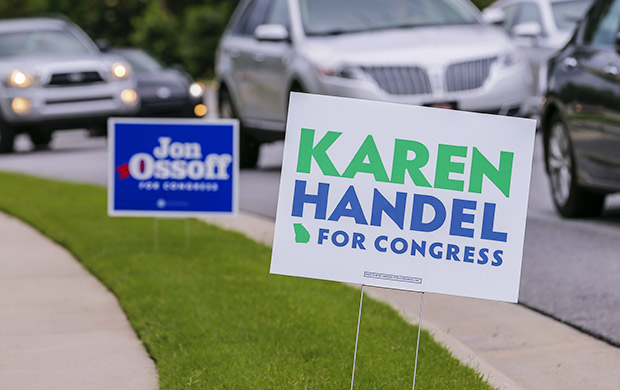 Jon Osoff Vs. Karen Handel Georgia Congressional District Race