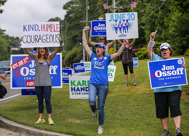 Jon Osoff Vs. Karen Handel Georgia Congressional District Race