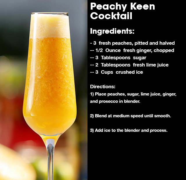 Peachy Keen Cocktail Recipe
