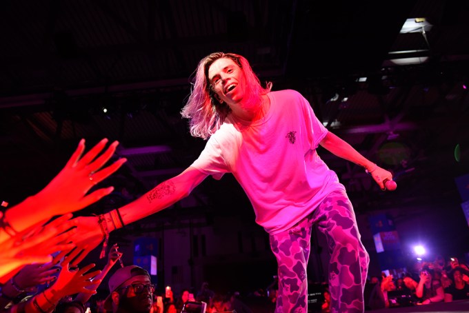 Austin Porter of PRETTYMUCH at the MTV Midterm Election Afterparty