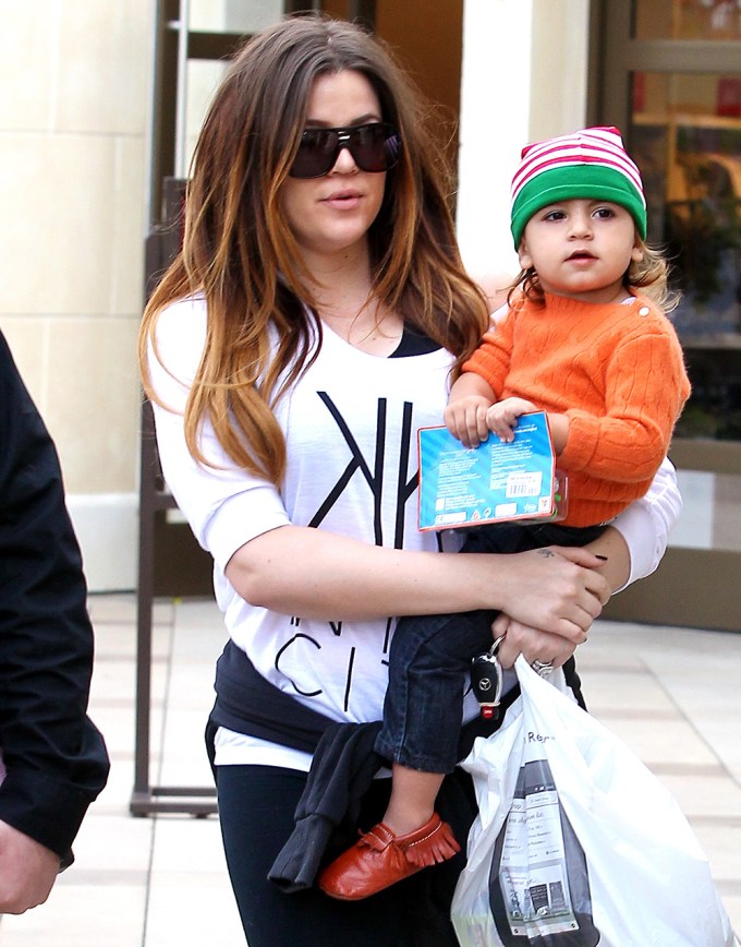 Khloe Kardashian And Baby Mason Take Los Angeles