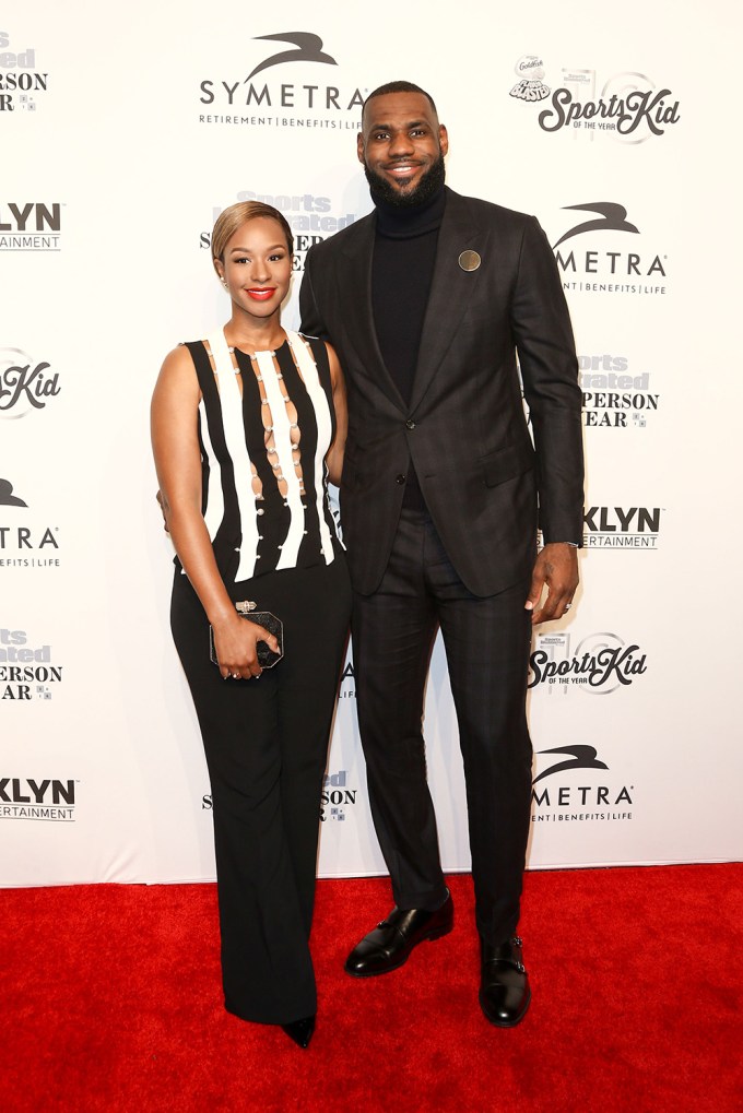 LeBron & Savannah Attend The Sports Illustrated Sportsperson Of The Year Award