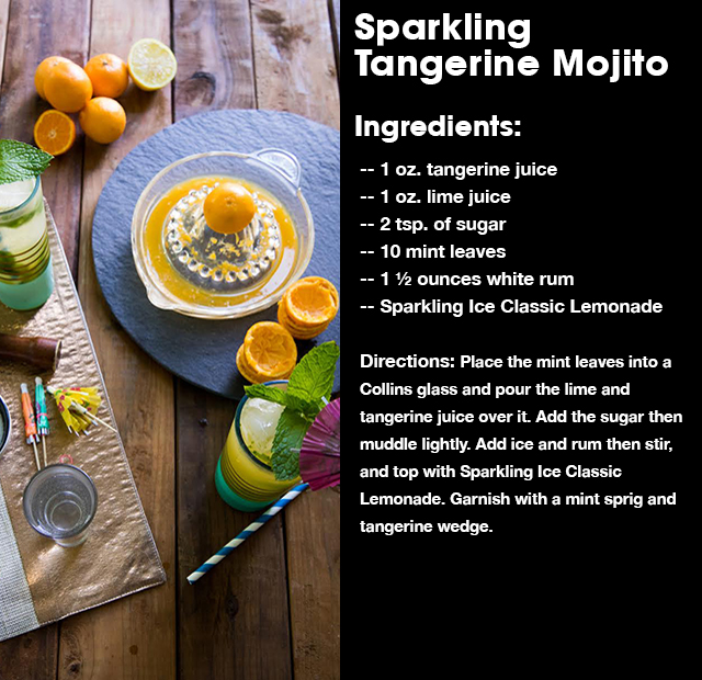 Sparkling Tangerine Mojito Recipe