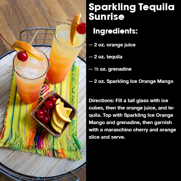 Sparkling Tequila Sunrise Recipe