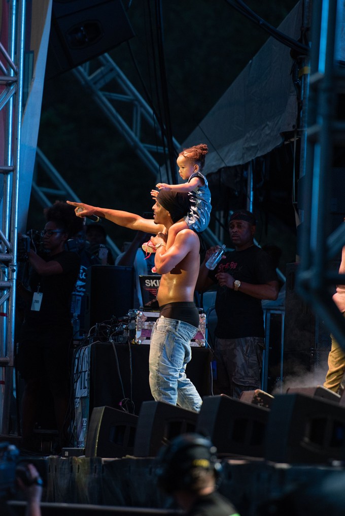 T.I. Puts Heiress On His Shoulders At One MusicFest