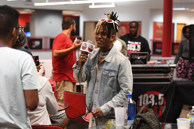XXXtentacion at I Heart radio Station 103.5 The Beat, Fort Lauderdale, USA – 26 May 2017