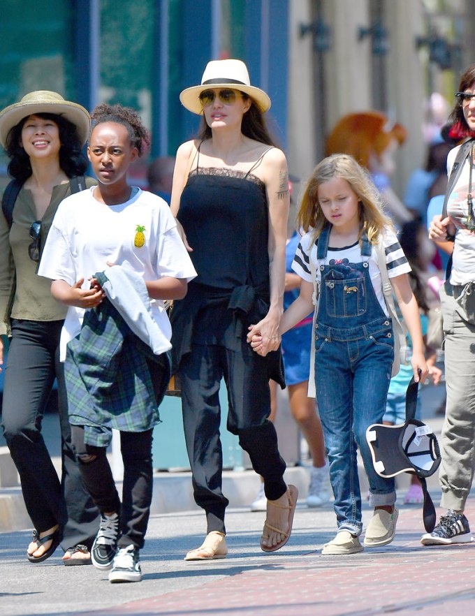 Angelina Jolie & Kids