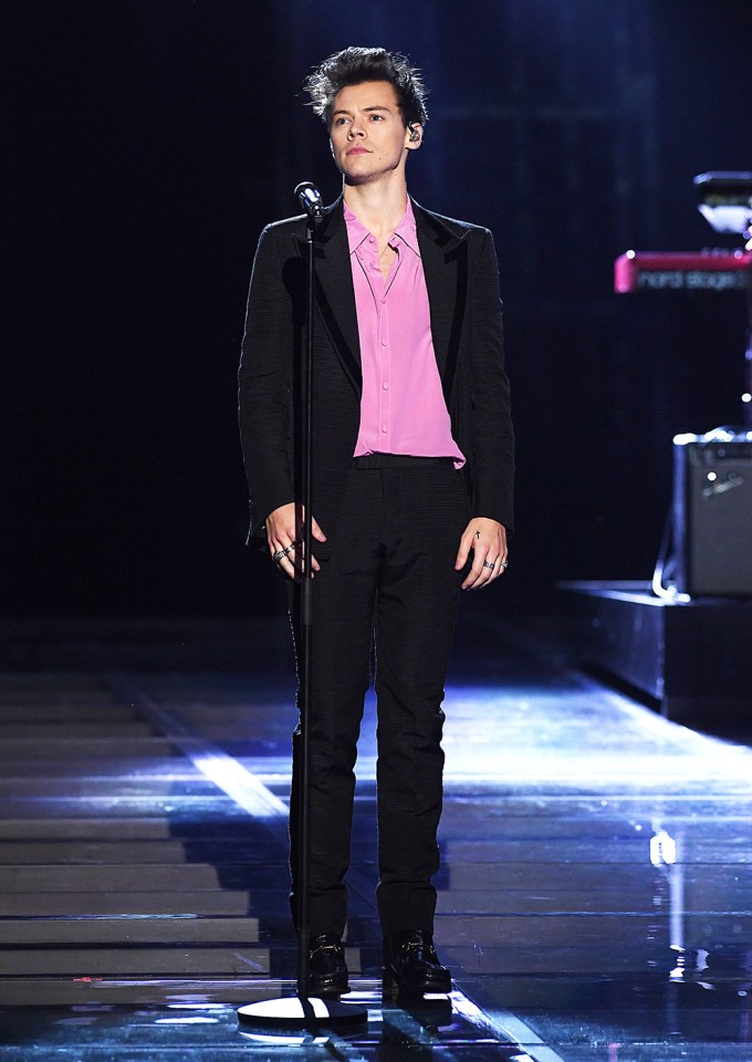 Harry Styles At The Victoria’s Secret Fashion Show
