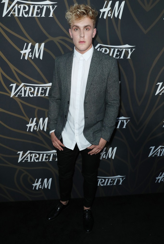 Jake Paul attends a Hollywood event