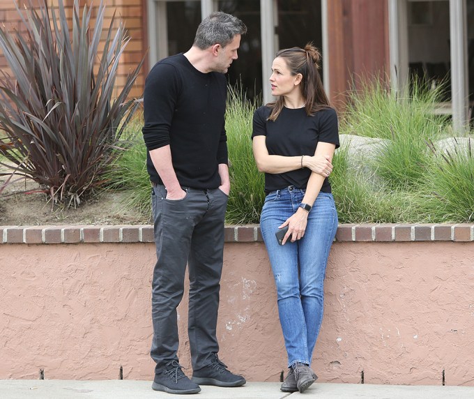 Ben & Jen Mid-Discussion In LA