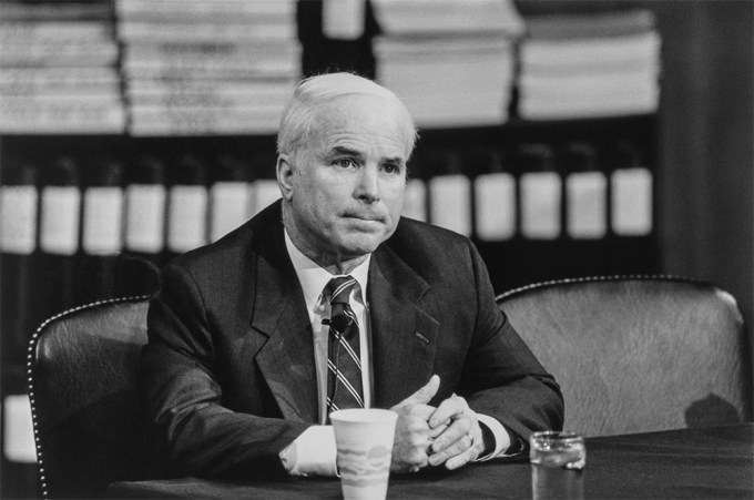 John McCain At Work