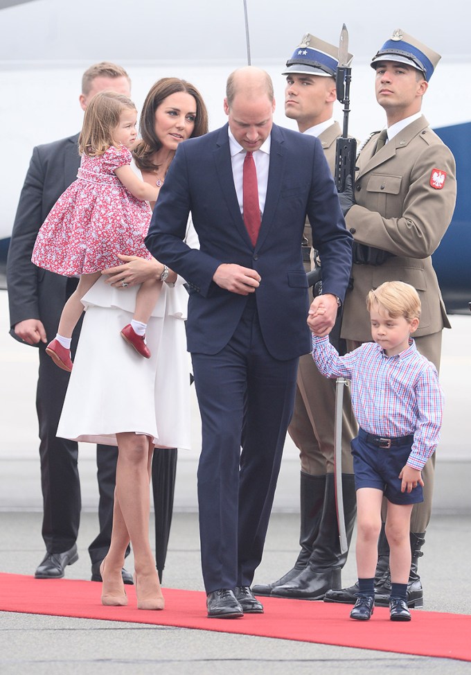 Prince William and Catherine Duchess of Cambridge State visit to Poland – 17 Jul 2017