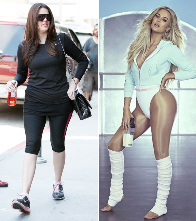 Khloe Kardashian Sexy Body Makeover: Before & After Pics