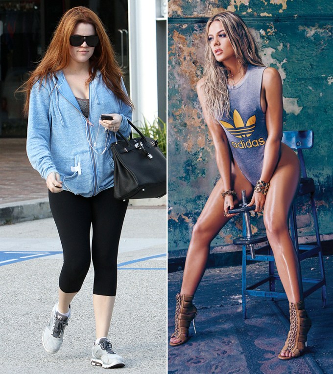 Khloe Kardashian Sexy Body Makeover: Before & After Pics