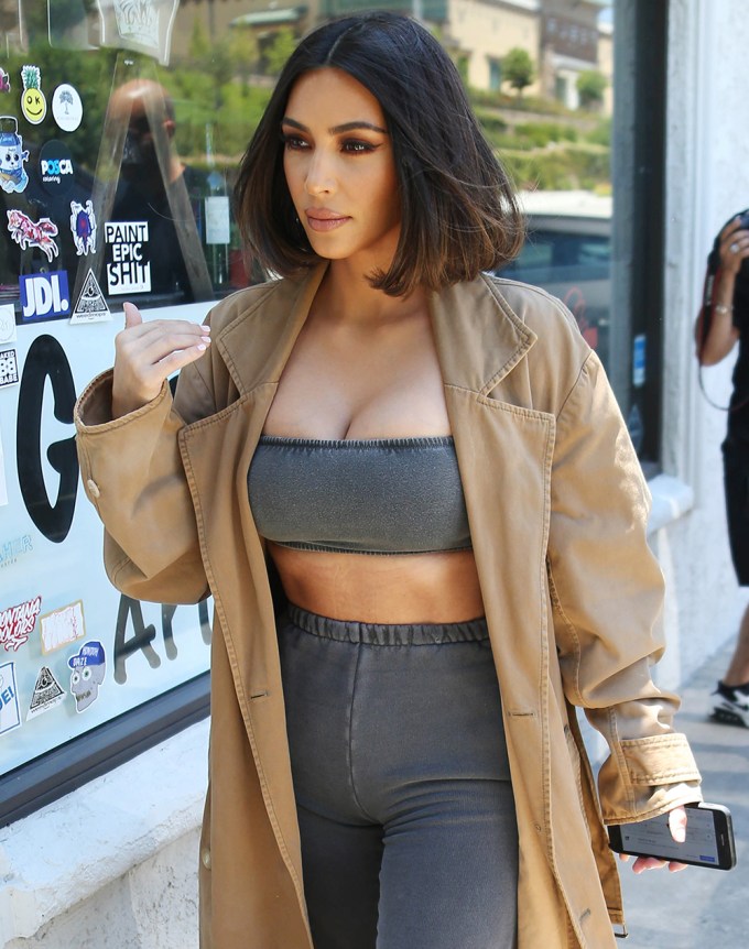 Kim Kardashian Out And About