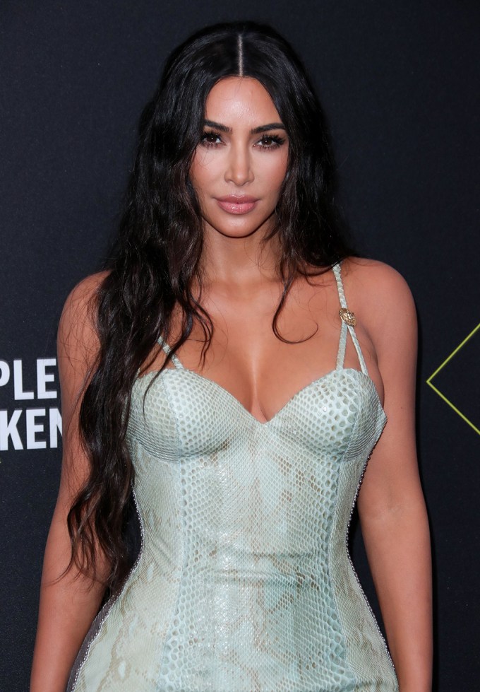 Kim Kardashian At The 45th Annual People’s Choice Awards On November 10, 2019