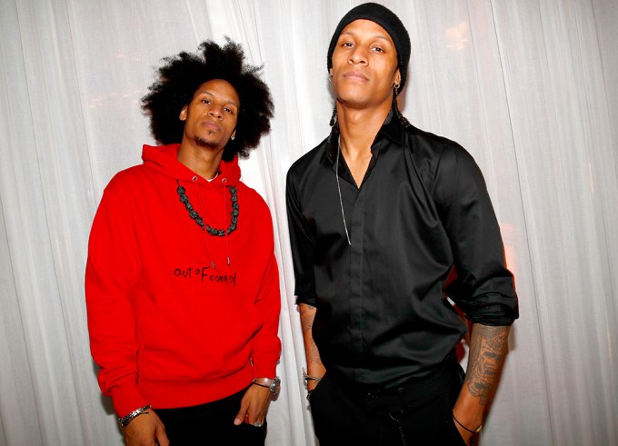Les Twins At The Zadig & Voltaire x Kate Moss x Lou Doillon Party