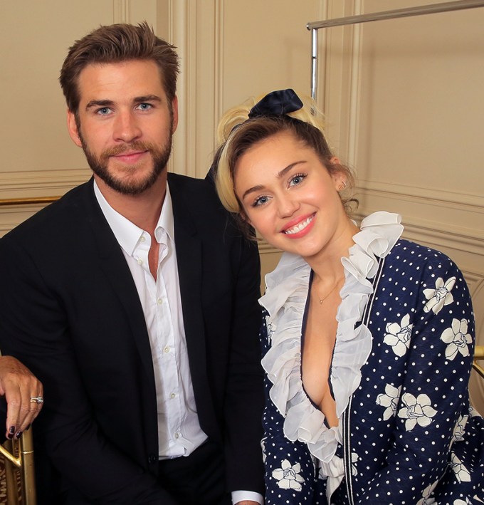 Liam Hemsworth & Miley Cyrus