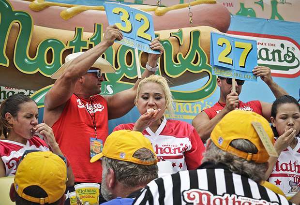 Nathan’s Hot Dog Eating Contest 2017