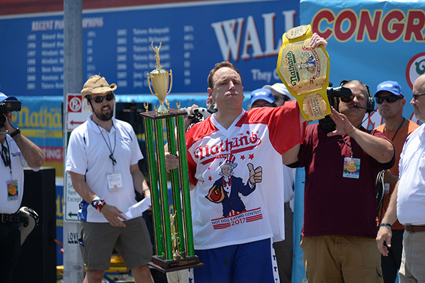Nathan’s Hot Dog Eating Contest