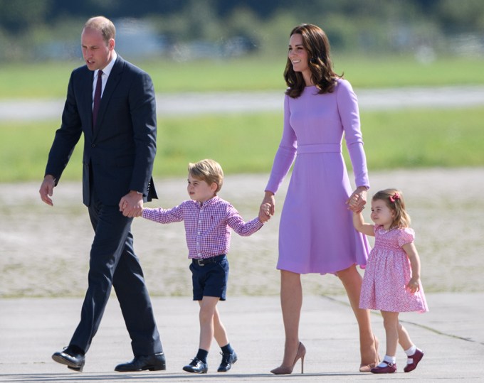 Princess Charlotte With Family
