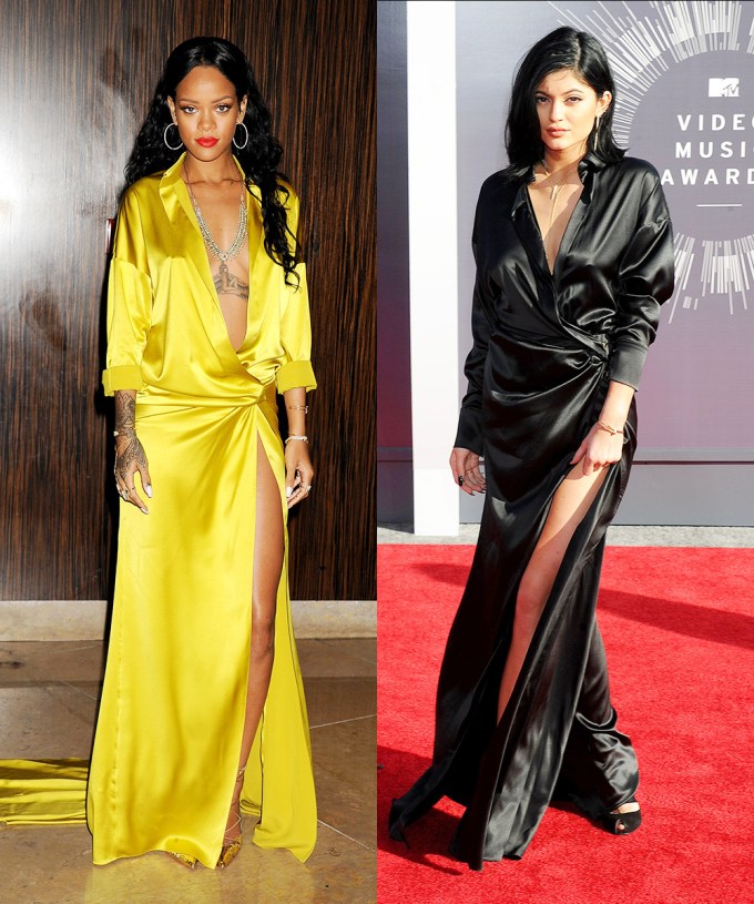 Kylie Jenner V. Rihanna: PICS Of All The Times They Wore The Same Outfits