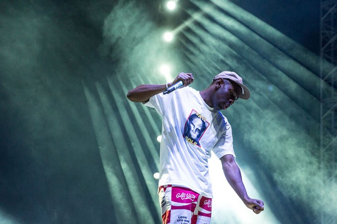 Tyler, the Creator Performs