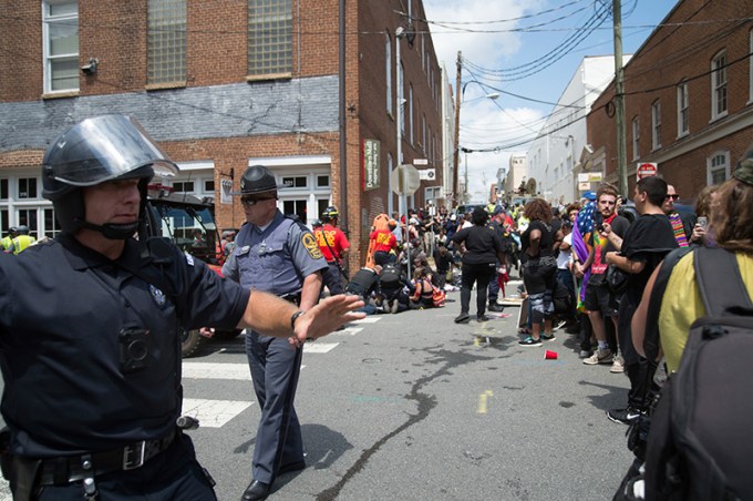 Car Plows Into Dozens Of Protestors in Charlottesville
