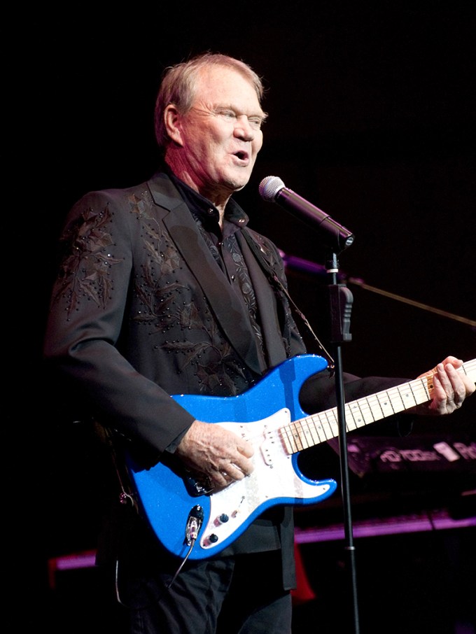 Glen Campbell Performs at Glasgow Royal Concert Hall in Scotland