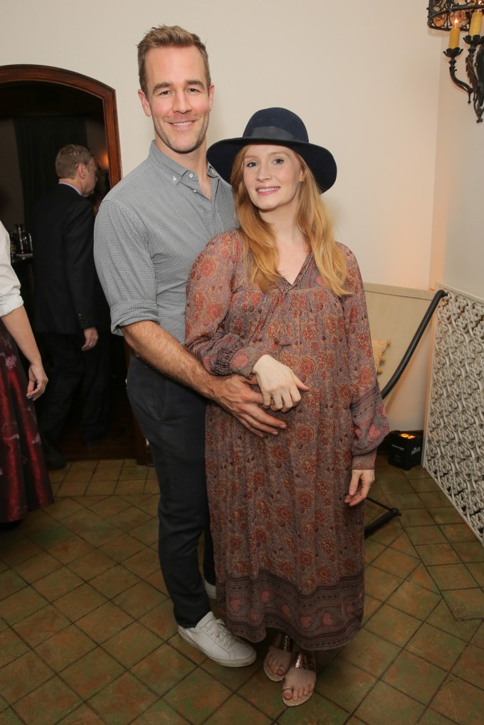 James Van Der Beek and wife Kimberly Brook at Dinner for Equality