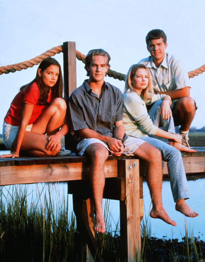 The cast of ‘Dawson’s Creek’ in 1998