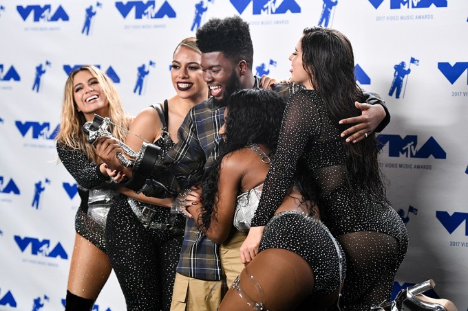 Khalid Gets Cozy With Fifth Harmony