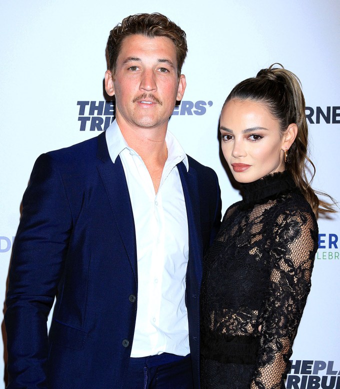 Miles Teller & Keleigh Sperry at ‘The Truth Tellers’ Premiere