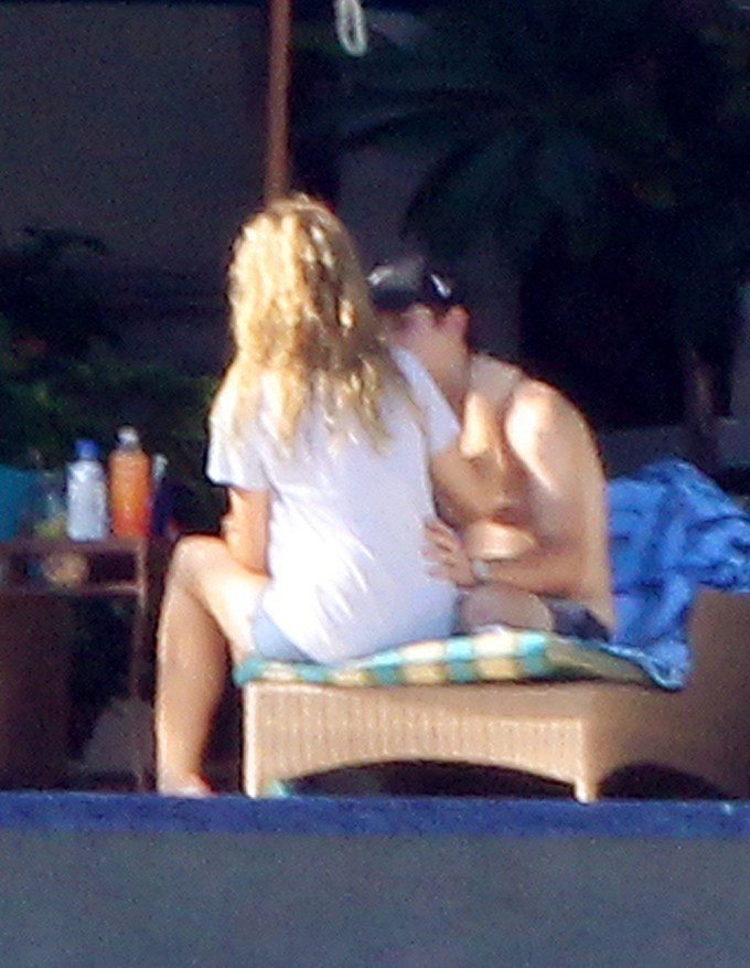 Nick Jonas and Delta Goodrem enjoy a romantic vacation in Mexico