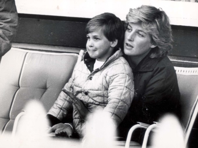 Princess Diana & Prince William Watch Prince Charles Play Polo – 1987
