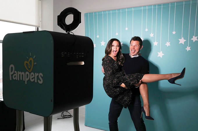Nick and Vanessa Lachey Take A Silly Pic