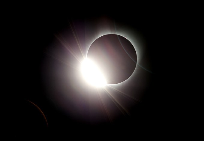 Eclipse Oregon, Salem, USA – Aug. 21, 2017