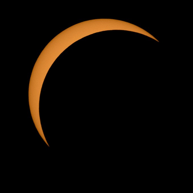 The solar eclipse in Northern Cascades National Park, Washington, USA – 21 Aug 2017